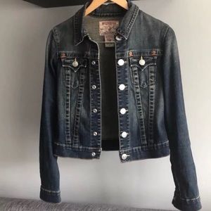 True Religion Emily Denim Jacket ASO Elena Gilbert